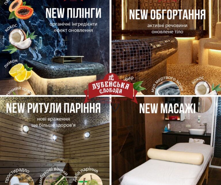 Нові процедури у термальних зонах Релакс СПА
